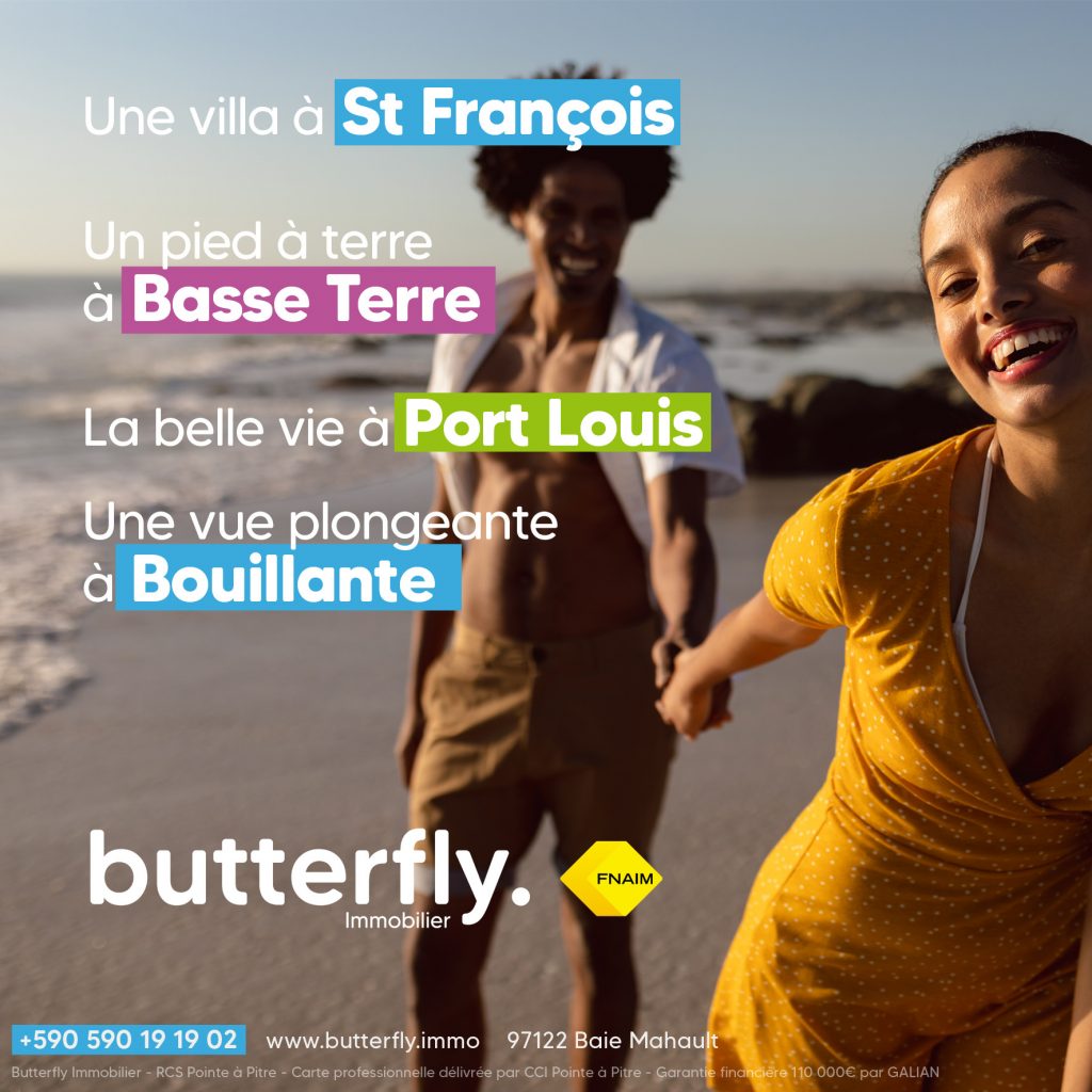 agence immobilière Guadeloupe, agence immobilière en Guadeloupe, achat maison Guadeloupe, achat appartement Guadeloupe, butterfly immobilier, butterfly guadeloupe