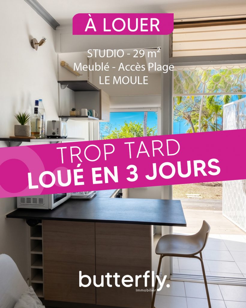 appartement loué en guadeloupe, louer votre appartement en guadeloupe, agence immobilière guadeloupe