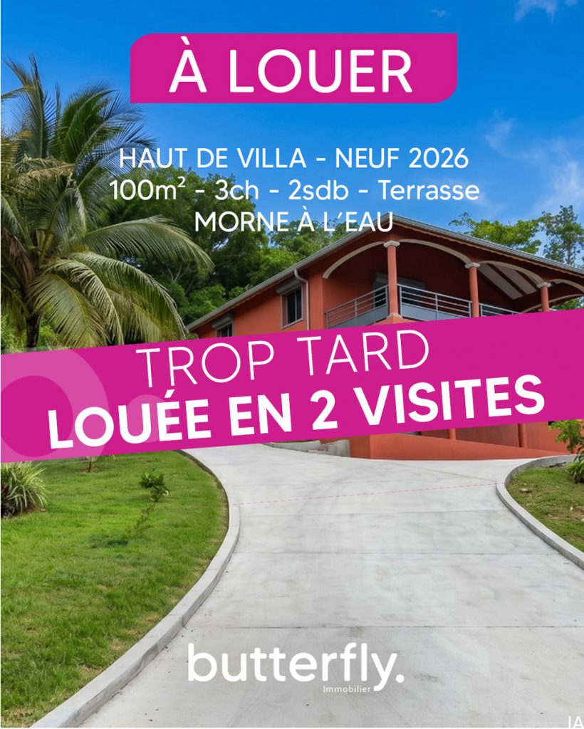 appartement loué en guadeloupe, louer votre appartement en guadeloupe, agence immobilière guadeloupe